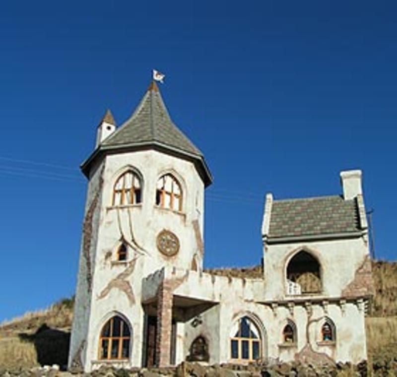Ferienwohnung Castle In Clarens Exterior foto